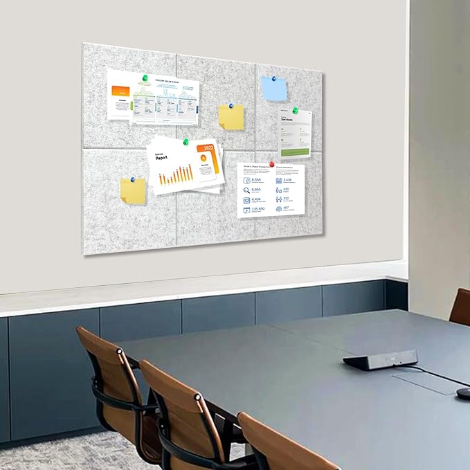Thick Cork Board Tiles for Wall