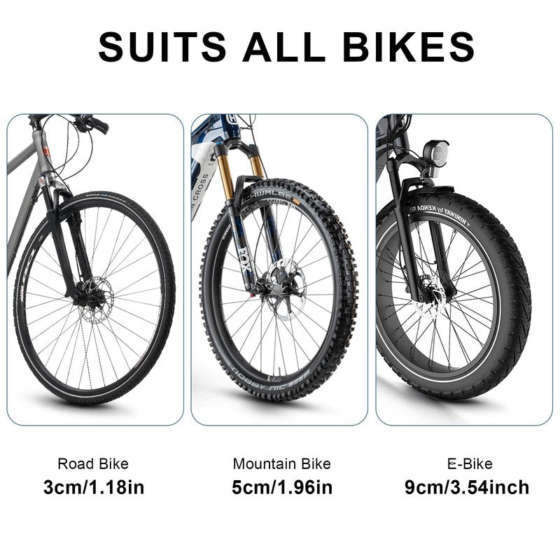 QAQ Swivel Bike Wall Mount, Vertical Bike Rack Garage Holds Up To 66lbs, Bike Hooks For Garage Space-Saving, Easy To Install -1 PACK