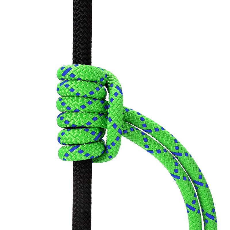 ZEPSEON Prusik Cord 8mm (5/16in) 20M(65ft) Climbing Nylon Rope Accessory Line Double Braid Pre Cut Cord Climbing Rock Accessories Uiaa High Tensile Strength for Mountaineering, Canyoneering, Rescue