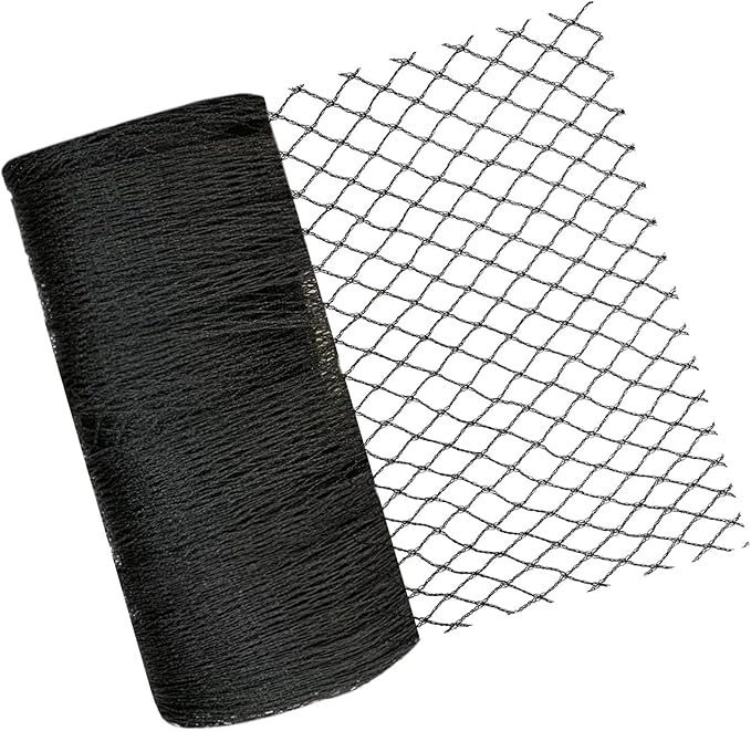 Bird Netting for Garden 50x50 Ft, 1 Inch Mesh Heavy Duty Garden Netting for Plants, Fruit Trees & Blueberries, UV Resistant Outdoor Protection Against Birds, Squirrels, Deer & Poultry