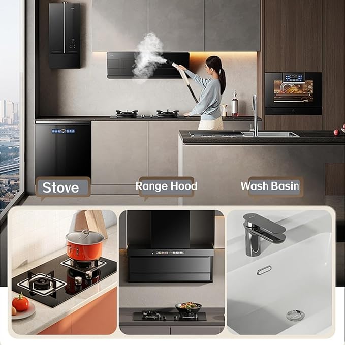 STEAM CLEANER Handheld [One Click Clean] Steamer for Cleaning 10-in-1 High Pressure Steam Cleaner for Home/Car Detailings/Fabric etc. Separate Design|Digital Display|Two Cleaning Methods