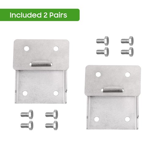 10L0L Golf Cart Seat Hinge Set for Yamaha G&E G29 - Golf Cart Seat Clips, Replacement Seat Hinges OEM JW1-K8427-00, JW1-K8426-00