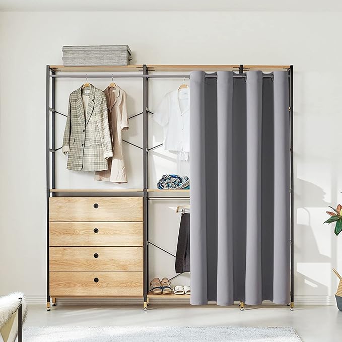ChrisDowa Blackout Door Curtains