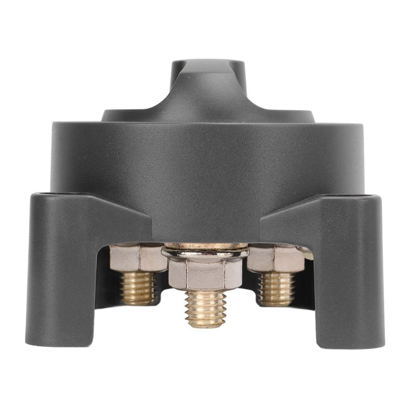 600A Master Battery Power Cut Disconnect Switch Isolator Single Circuit ON Off IP66 3 Studs for RV Gasoline Powered Boat Marine