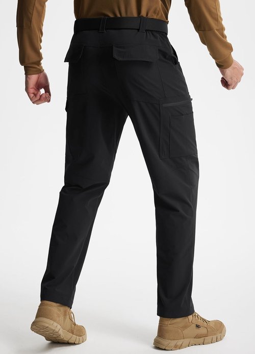 Libin Men's Cargo Pants - Water-Resistant Tactical Hiking Trousers with 9 Pockets | Stretch Fit
