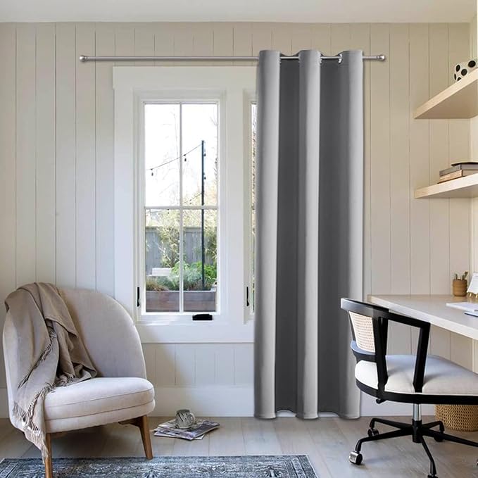 ChrisDowa Blackout Curtains 72 inches Long