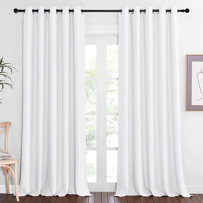 NICETOWN Patio Blackout Curtain Panels