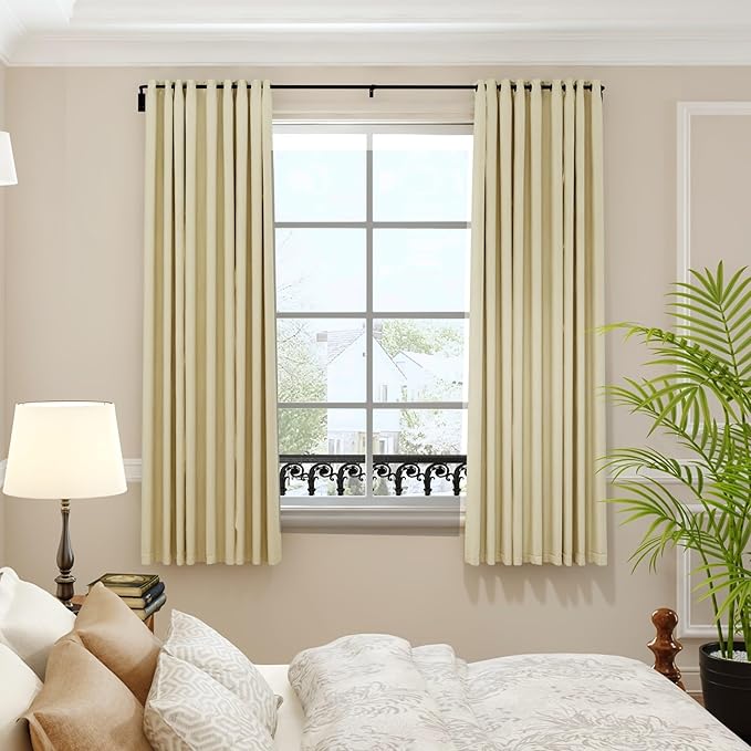 ENJOYBASICS Blackout Curtain rod