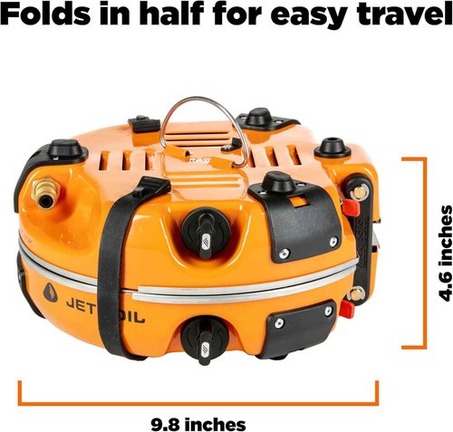 Jetboil Genesis Basecamp Camping Stove - Portable, Fast Boil, Perfect for Outdoor Adventures