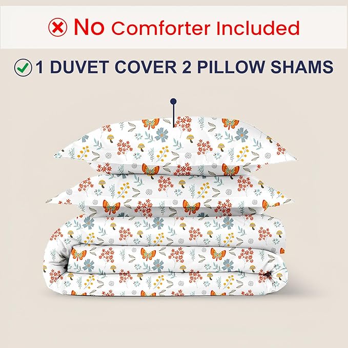 Kotton Culture 3 Pc Queen Size Duvet Cover Set- 100% Egyptian Cotton Sateen 600 Thread Count Ultra Soft Premium Durable Comforter Cover Zipper Closure & Corner Ties (Rain Forest, Queen/Full 90" X 90")