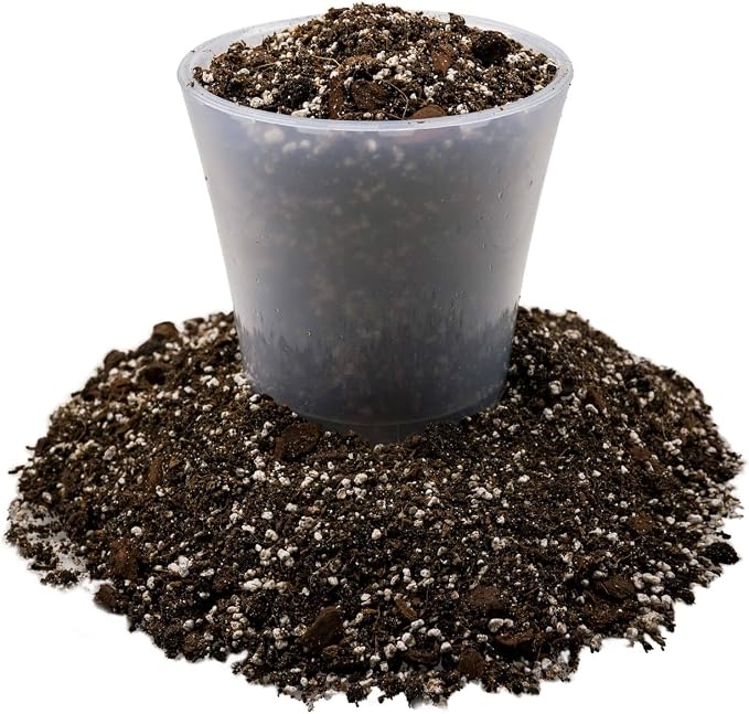 Gardenera Fiddle Leaf Fig House Plant Soil Premium All Purpose Blend - Peat Moss, New Zealand Bark, Coco Chips and Fibers, Perlite - 5 Quart Bag