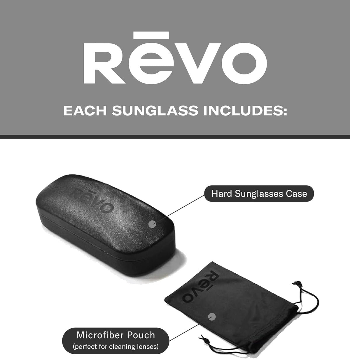 Polarized Rimless Rectangular Revo Descend N Sunglasses - Stylish UV Protection