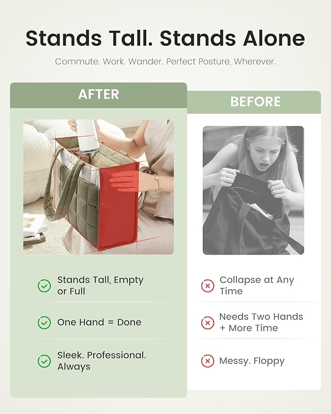 LOVEVOOK Tote Bag for Women, Puffer Work Handbag 15.6 Inch Laptop Purse for Nurse Teacher, Large Quilted Travel Tote Shoulder Bag with Zipper for College Office Clinical Gym, Cream-Sage
