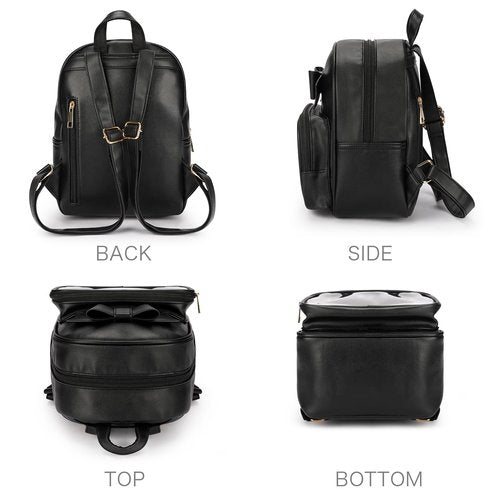 STEAMEDBUN Ita Backpack Black Pin Display Backpack For Women,Cosplay