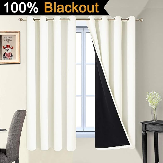 Yakamok 100% Blackout Curtains
