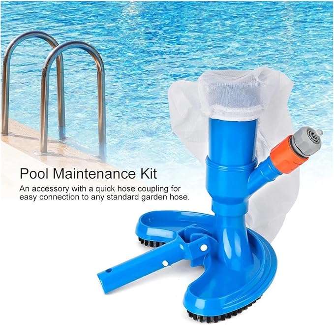 Pool Maintenance Kit Swimming Pool Cleaning Tool Swimming Pool Vacuum Brush Cleaning Maintenance Kit Cleaner Cleaning Tool Set