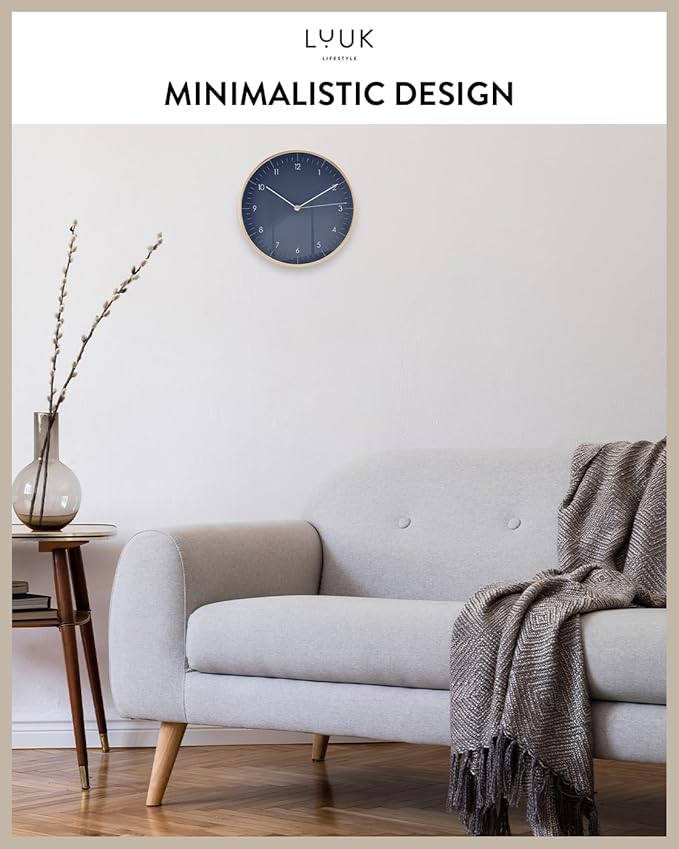 LUUK LIFESTYLE Modern Quartz wall Clock