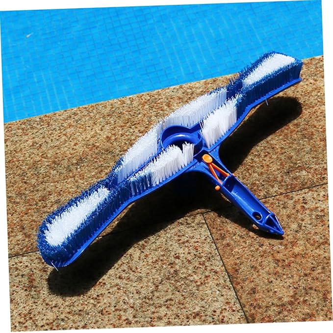 Yardwe 1pc Heavy Duty Swimming Pool Brush Bristles for Cleaning Walls Floors and Steps Versatile Pool Cleaning Tool for Inground