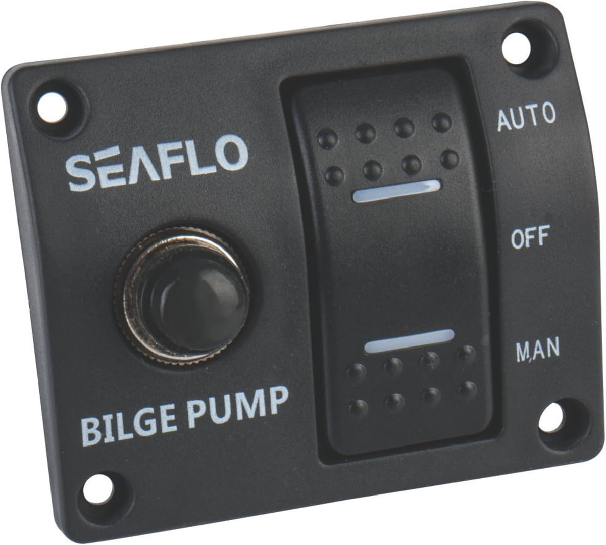 SEAFLO 06 Series Automatic Submersible Bilge Pump - 750 GPH, 12V Complete Bundle with Float Switch & Installation Kit