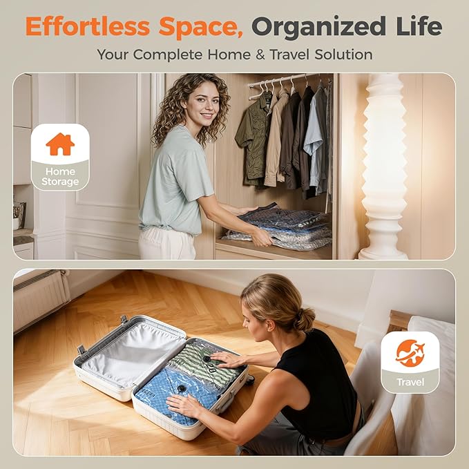 Nicetree 18-Pack Vacuum Storage Bag