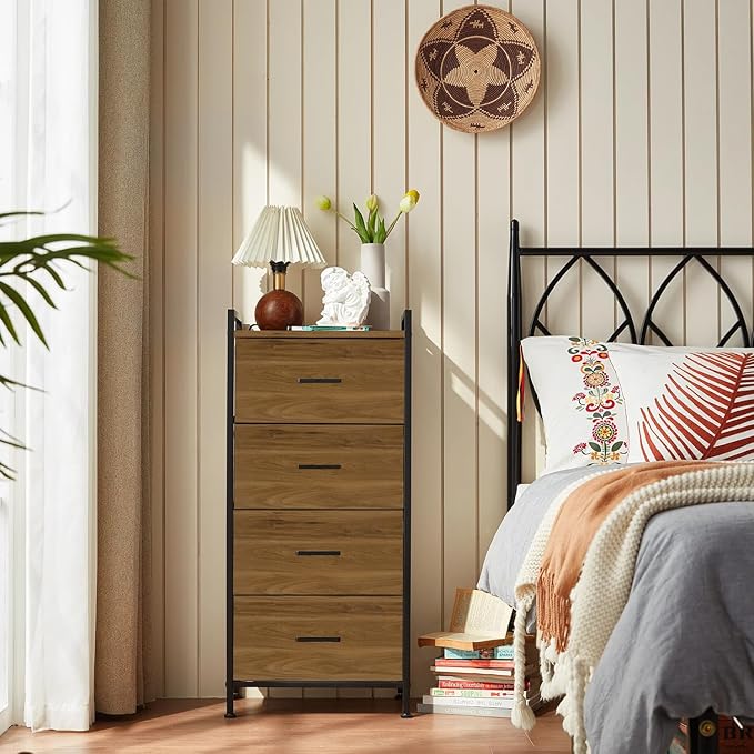 Wood Contact Paper Peel and Stick, Thicken Vintage Brown Wood Grain Wallpaper