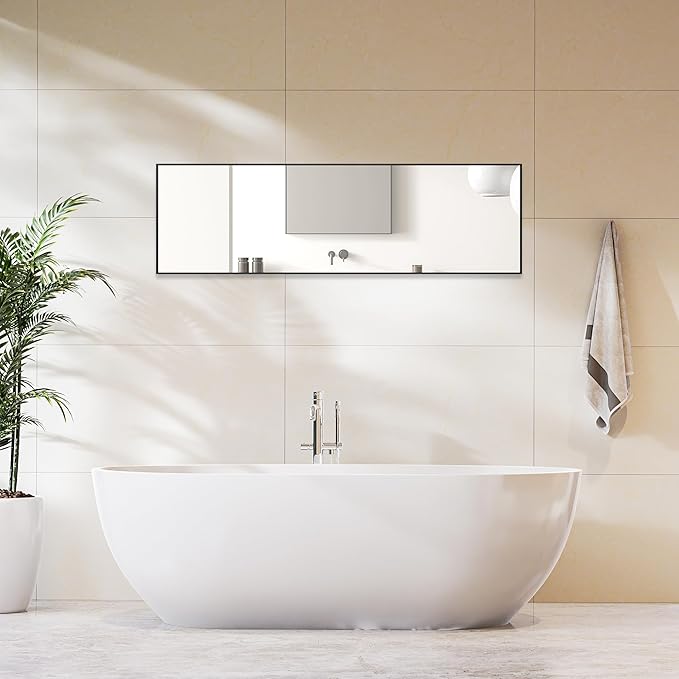 DUMOS Black Full Length Mirror