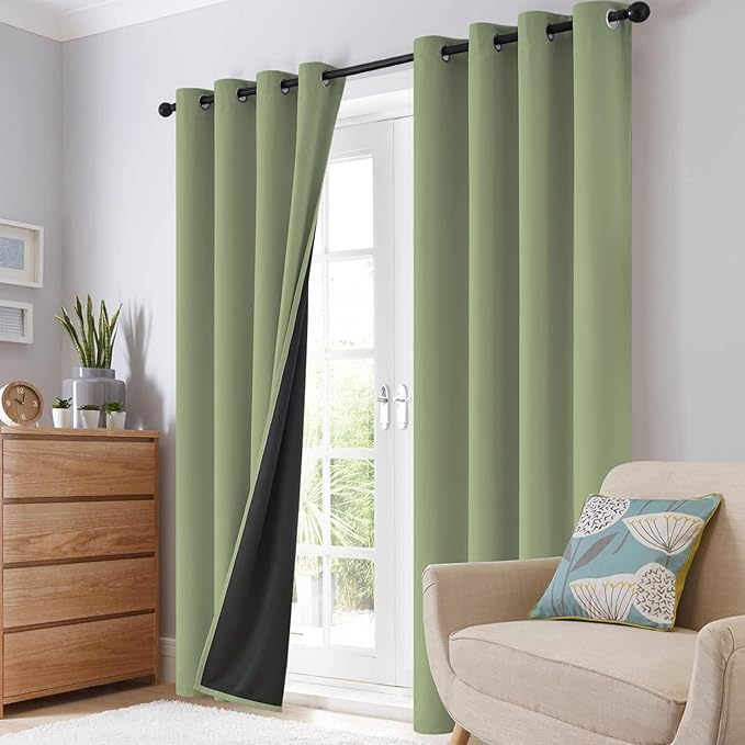 SimpleHome 100% Blackout Curtains