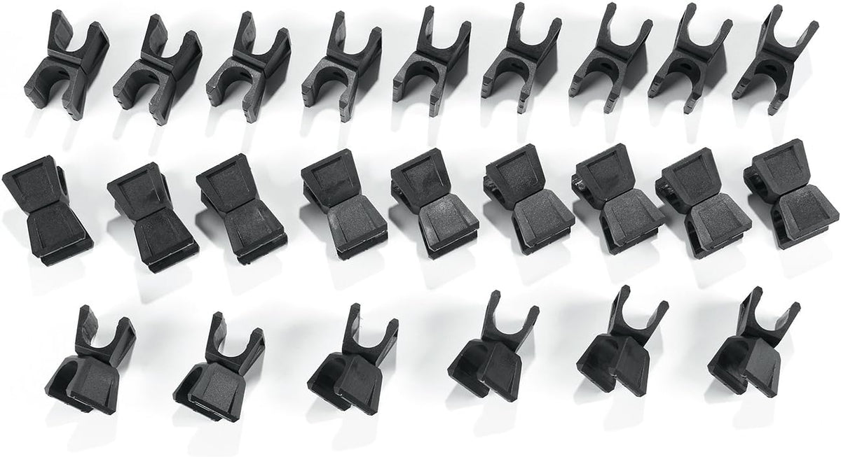 Swivel Clips for Goals - Durable Black Kwik Goal Accessories
