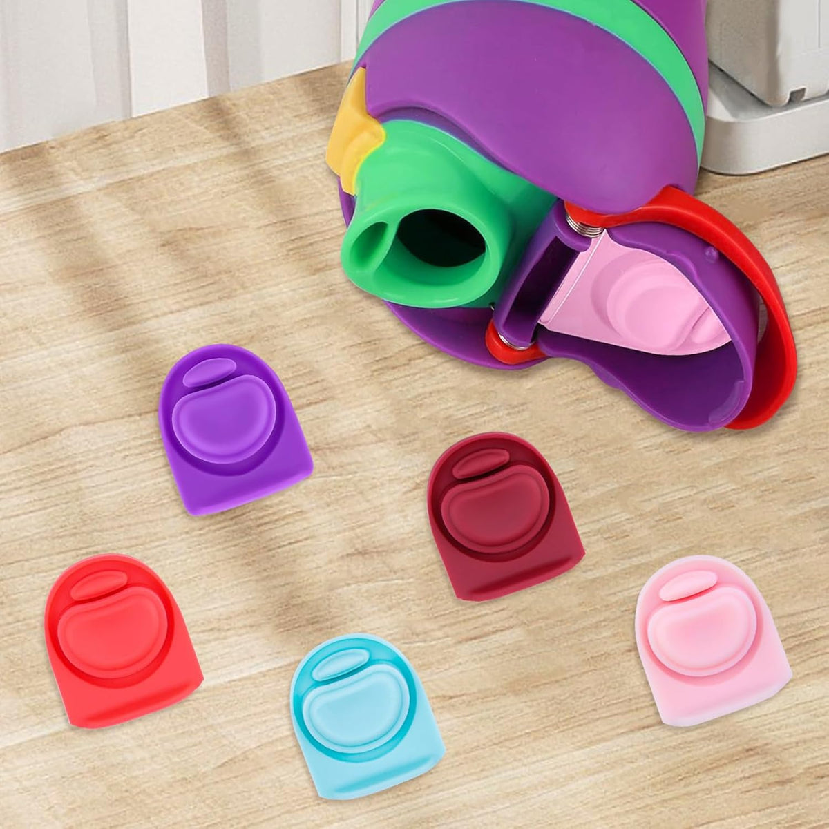 Owala | 5-Pack Replacement Rubber Seal Gaskets for FreeSip Water Bottles - Fits 16-40 oz Sizes