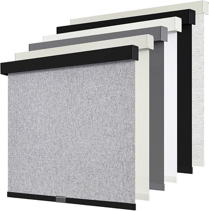 SUNOFF Cordless Blackout Roller Shades Blinds