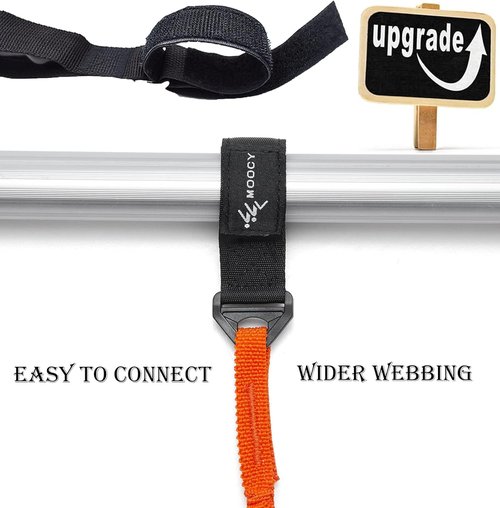 Kayak Fishing Accessories - Kayak Paddle Leash with Stretchable Coiled Design | Durable Rod Lanyard