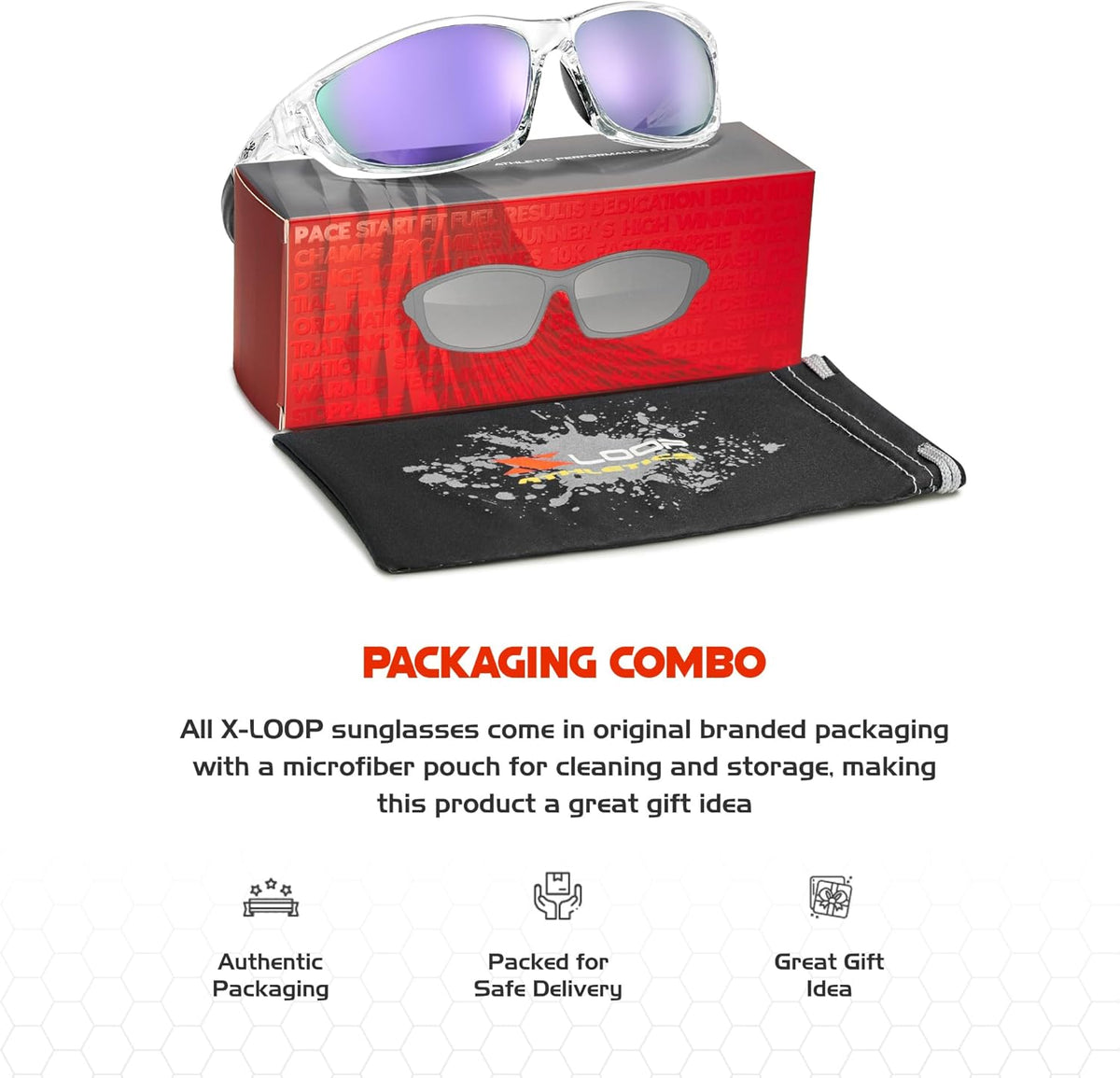 Polarized Sports Sunglasses for Men - UV400 Protection for Baseball, Running, Cycling & Golf