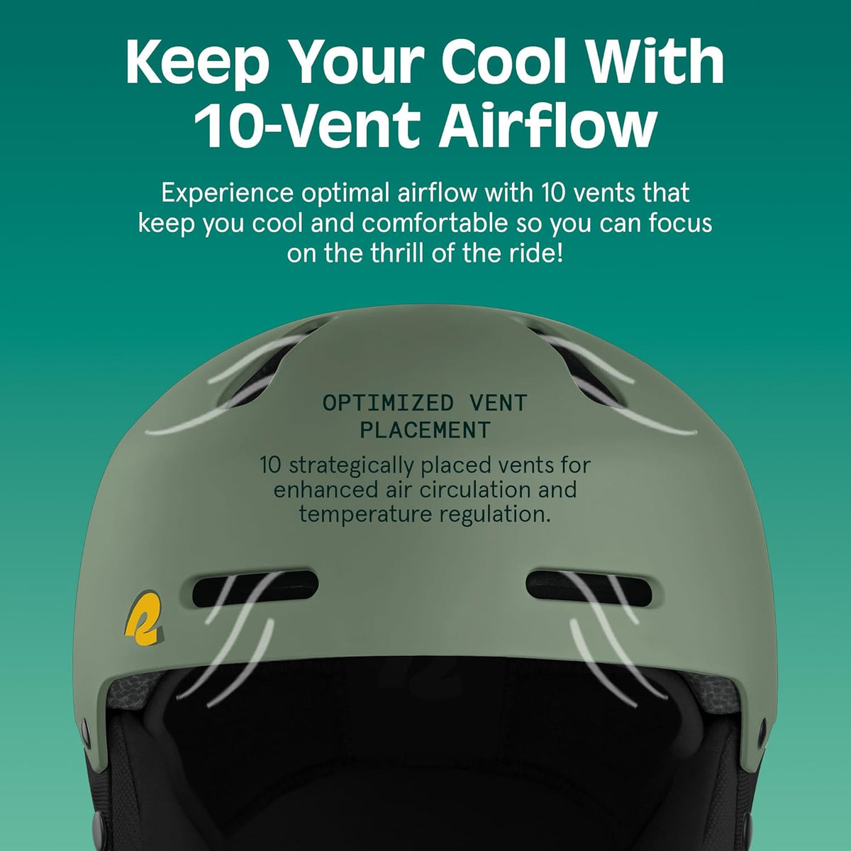 Retrospec Comstock Ski Helmet - Adjustable Snowboard Helmet for Adults & Youth | Breathable Vents & Protective Shell
