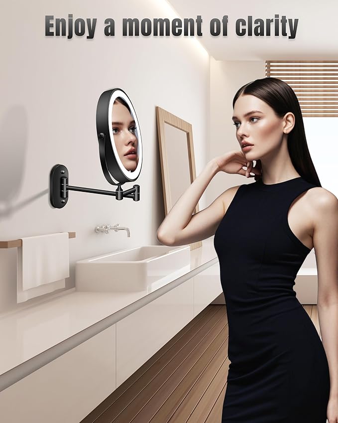 Wall Mounted Makeup Mirror