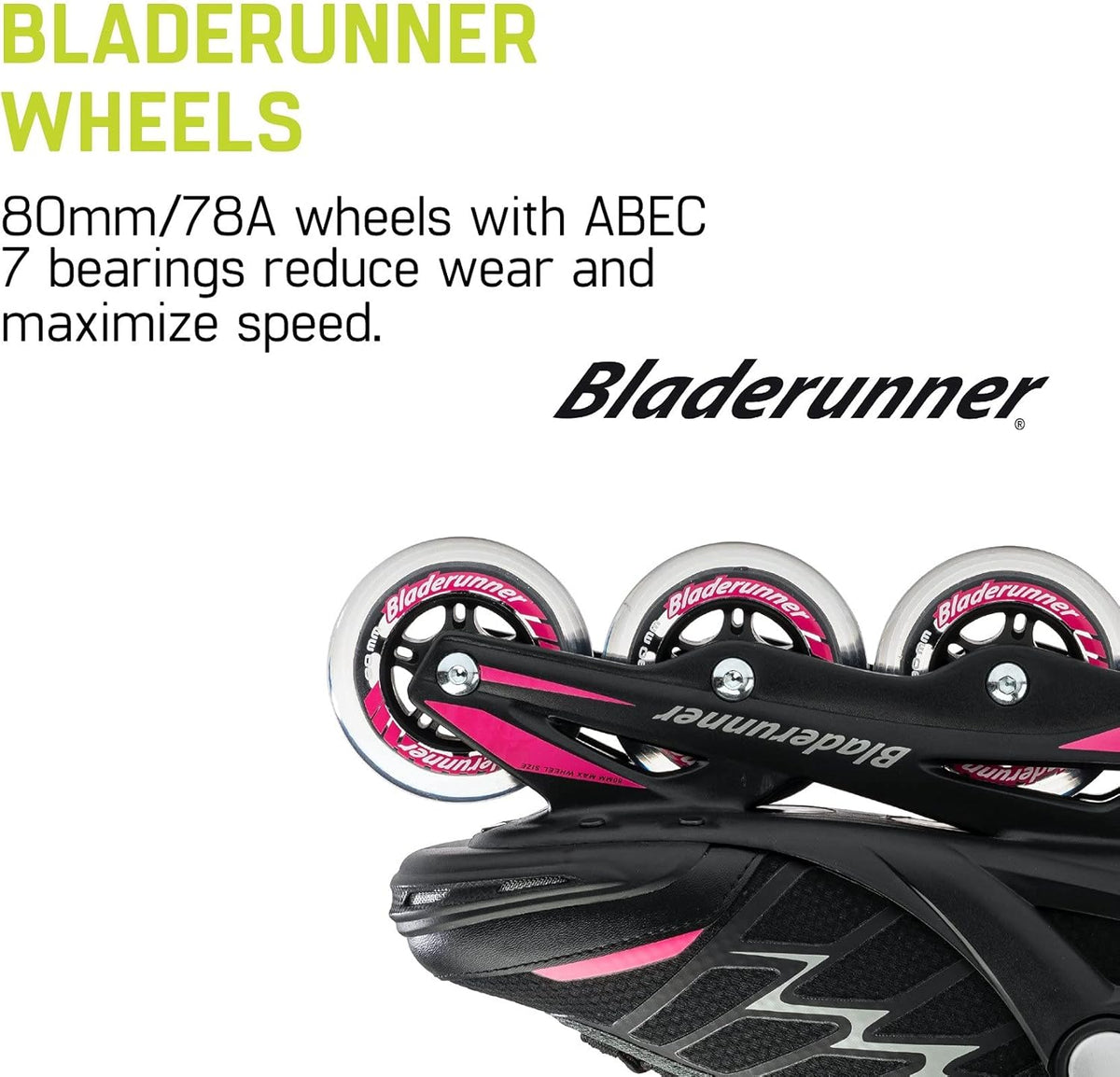 Bladerunner Inline Skates for Women - Advantage Pro XT | Comfortable Adult Fitness Design