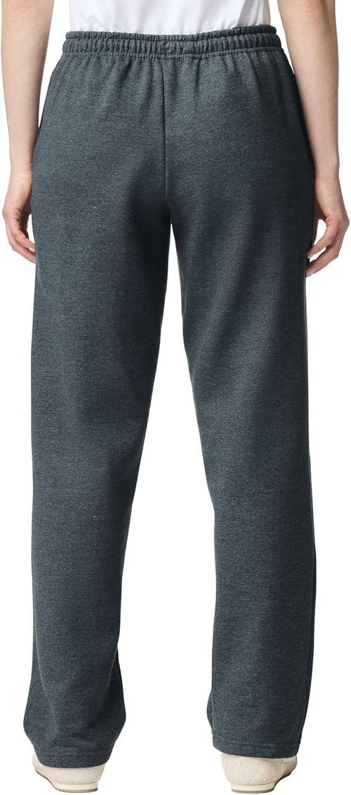 Gildan Fleece Open Bottom Sweatpants - Comfortable with Pockets | Adult Size G18300