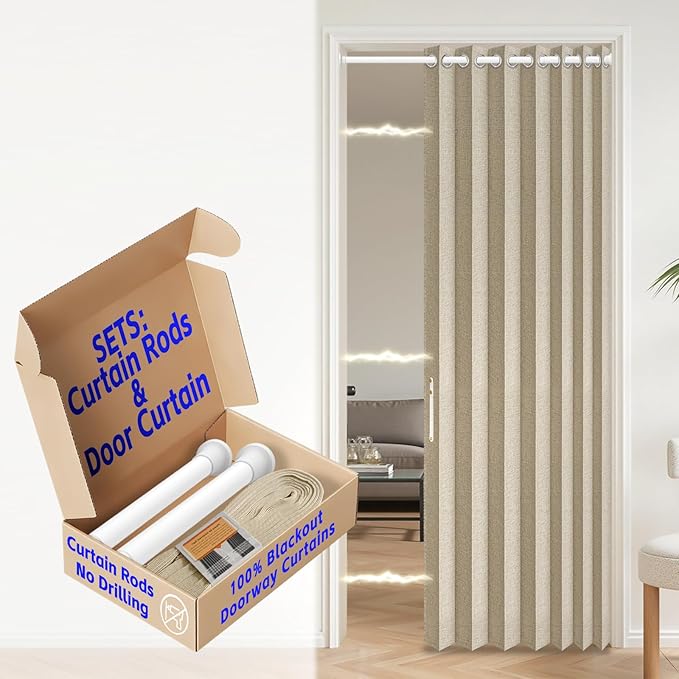 AJAZZ Blackout Accordion Door