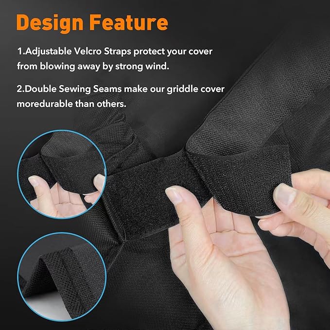 ZBXFCSH Heavy Duty 600D Polyester 73701 Cover Fits for PB Rancher 700,700D, 700S, 700SC, 440D. Waterproof Wood Pellet Grill Cover, All Weather Protection Outdoor BBQ Cover