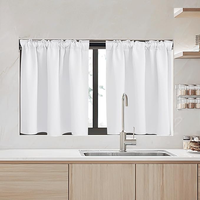 RYB HOME Small Window Curtains