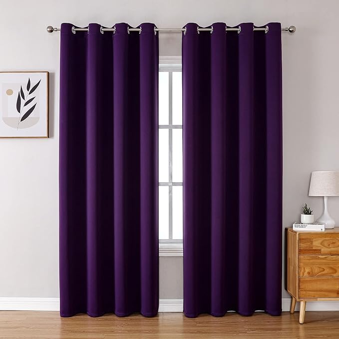 ChrisDowa Grommet Blackout Curtains