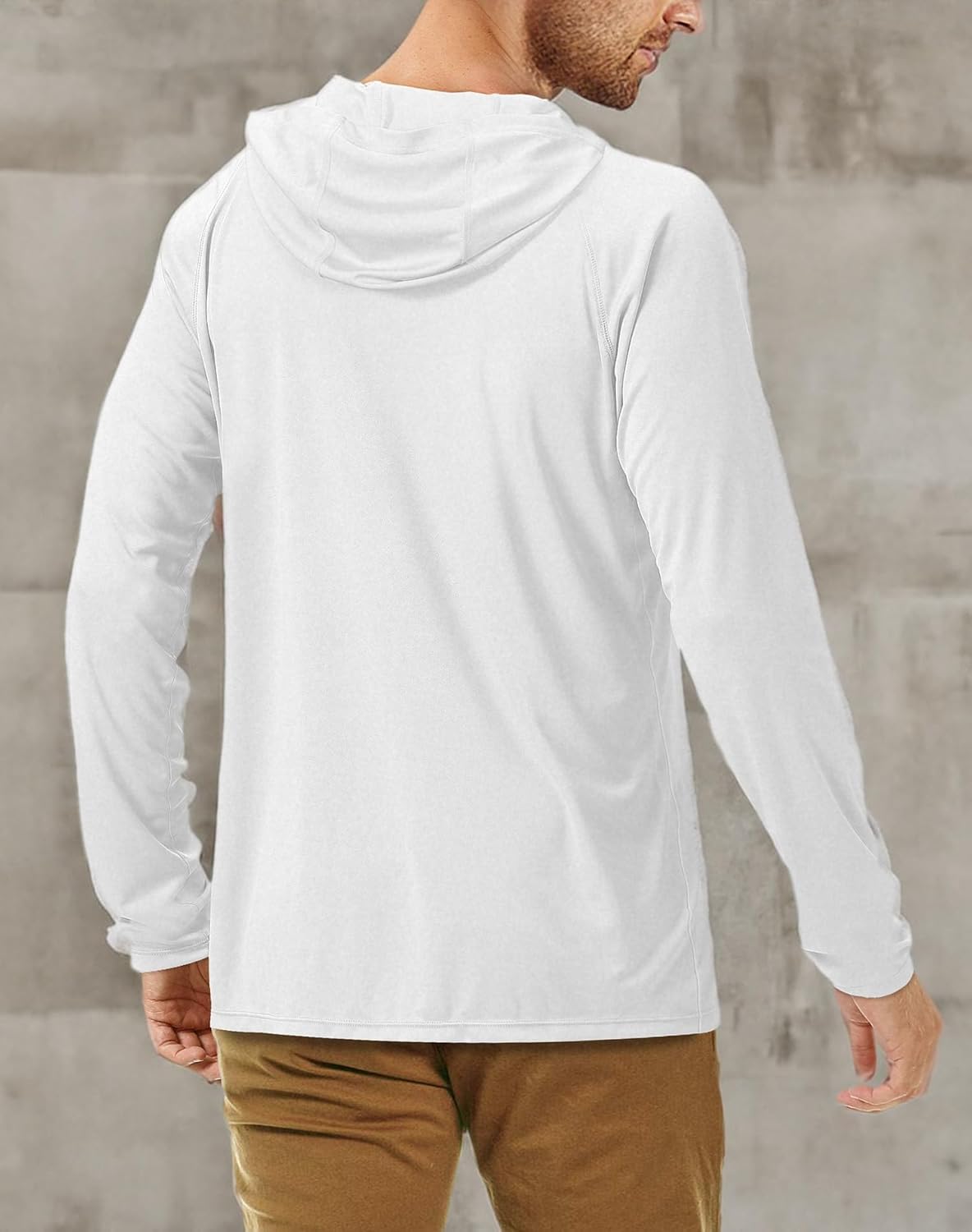 Roadbox Fishing Shirts for Men - UPF 50+ Long Sleeve UV Sun Protection Hoodie | Ideal for Hiking & Swimming