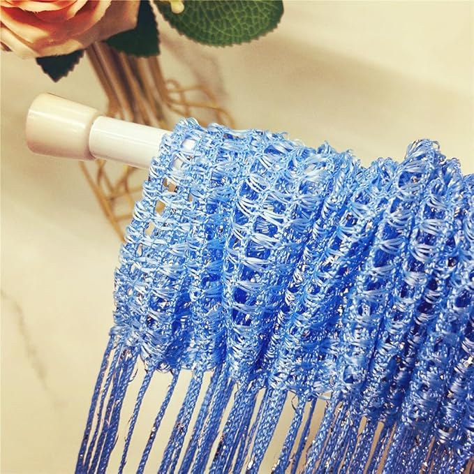 ave split Decorative Door String Curtain Wall Panel Fringe Window Room Blind