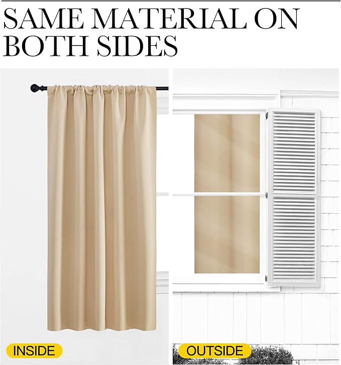 NICETOWN Room Darkening Curtains