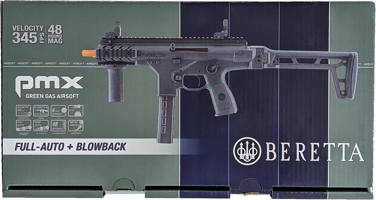 Umarex Beretta PMX GBB Airsoft Rifle - Automatic 6mm BB Gun for Precision Shooting