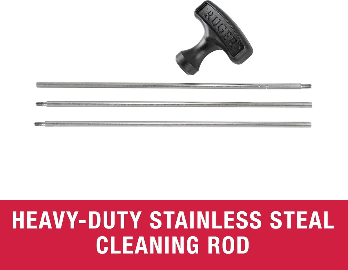 Ruger Gun Cleaning Kit with Case – All-in-One Firearm Maintenance for Handguns, Rifles & Shotguns