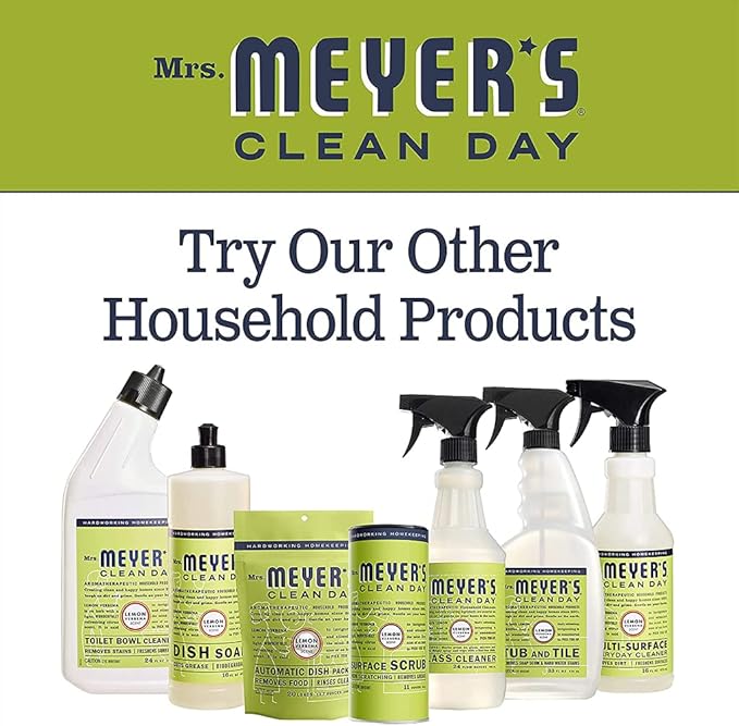 Mrs. Meyer's Tub and Tile Cleaner, Lemon Verbena - (Case of 6 - 33 fl oz)