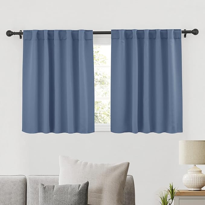 RYB HOME Bathroom Curtains Blackout