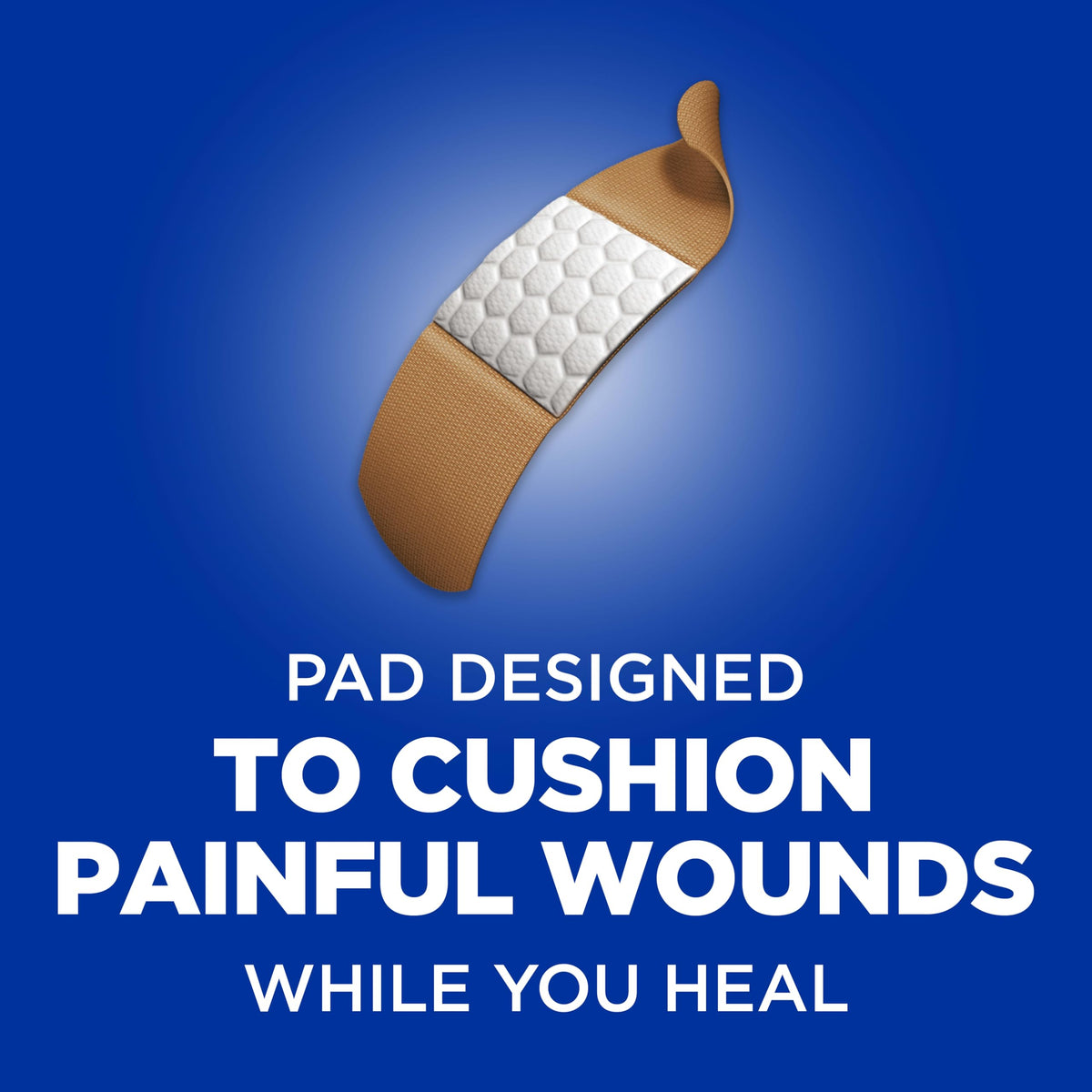 Band-Aid Brand Flexible Fabric Adhesive Bandages, Comfortable Flexible Protection & Wound Care of Minor Cuts & Scrapes, Quilt-Aid Technology to Cushion Painful Wounds, All One Size, 30 ct