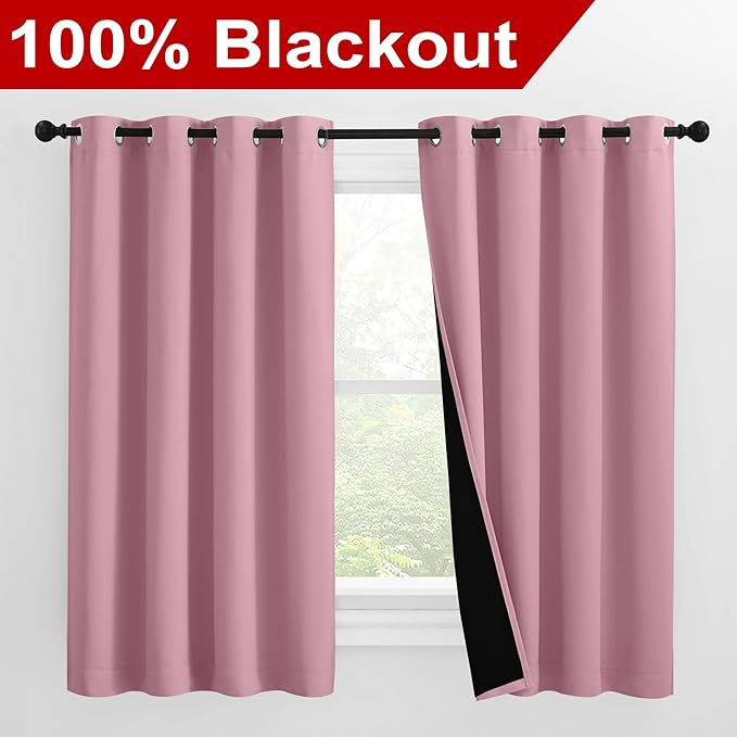 NICETOWN 100% Blackout Curtains