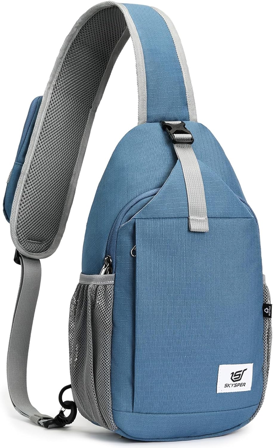 SKYSPER Sling Bag RFID Cross Body Bag Recycled Crossbody Backpack Travel Daypack